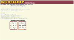 Desktop Screenshot of kwontomloop.com