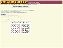 Tablet Screenshot of kwontomloop.com
